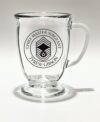Clarion Glass Coffee or Tea Cup (16oz)