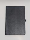 Leather A5 Ruled Notebook