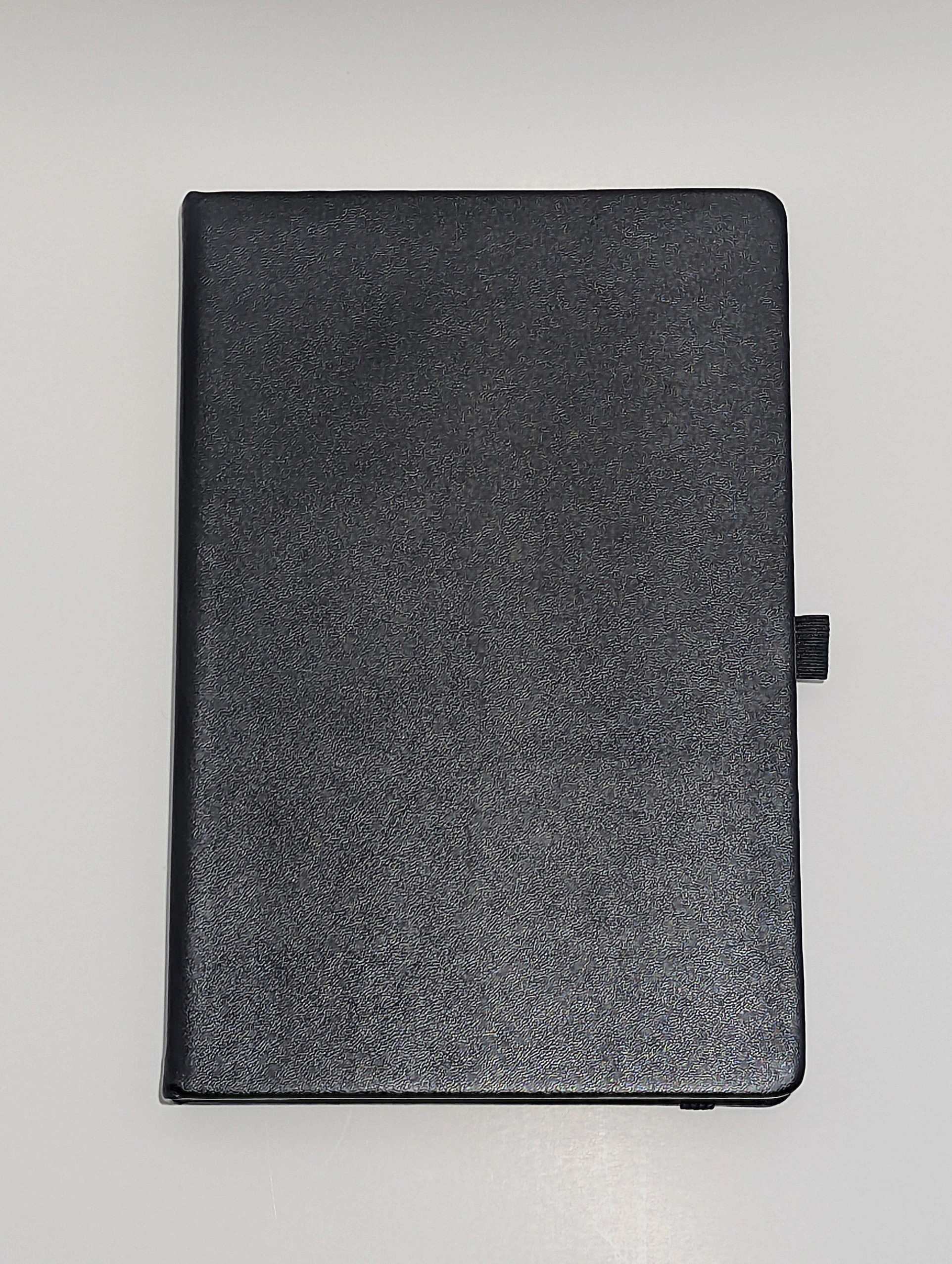 Leather A5 Ruled Notebook