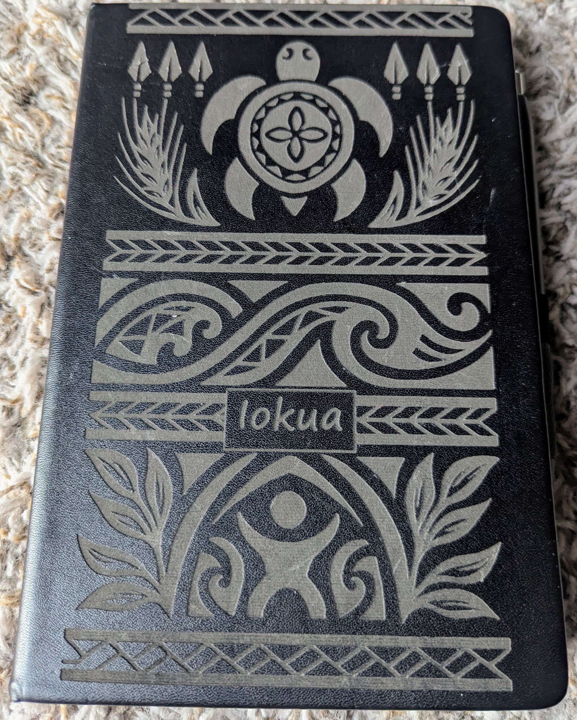 Leather A5 Ruled Notebook - Image 3